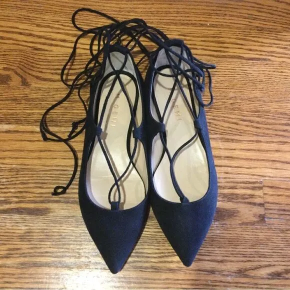 M.CEMI Suede Ballet Flats