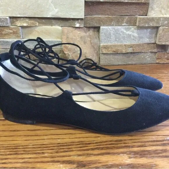 M.CEMI Suede Ballet Flats