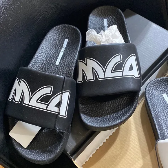 MCQ logo slides (all black)