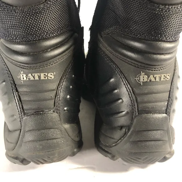 MEN'S BATES 8&quot; Tactical SIDE ZIP GORE-TEX WATERPROOF BOOTS BLACK US 10.5