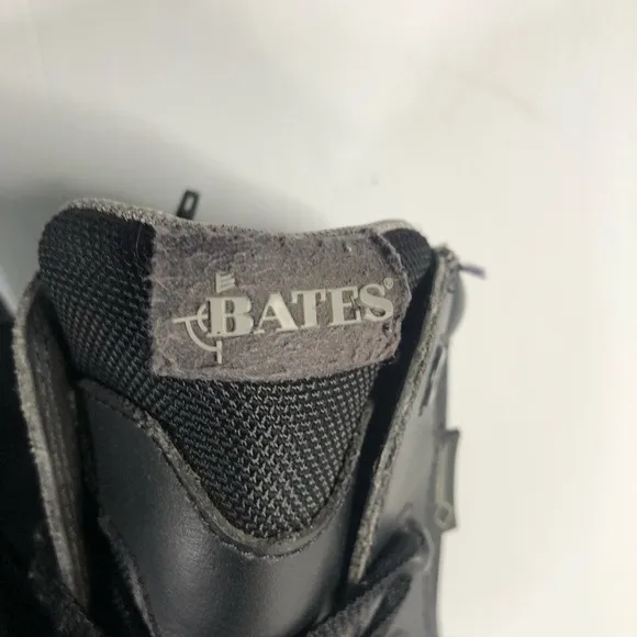 MEN'S BATES 8&quot; Tactical SIDE ZIP GORE-TEX WATERPROOF BOOTS BLACK US 10.5