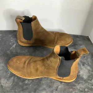 Men's Brown Suede Chelsea Boots