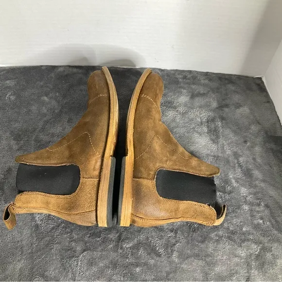 Men's Brown Suede Chelsea Boots
