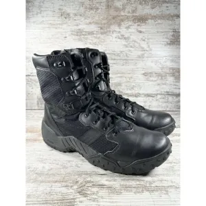 Men's Danner Scorch Side-Zip 8&quot; Black Hot Boots Sz 12