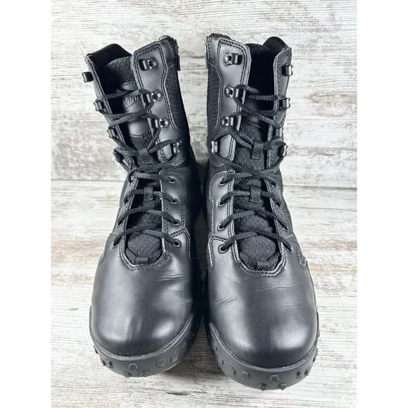 Men's Danner Scorch Side-Zip 8&quot; Black Hot Boots Sz 12
