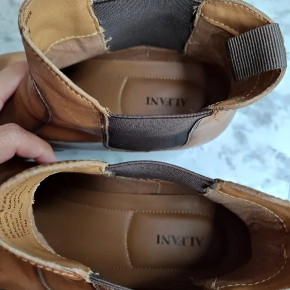 Men's Leather Alfani Leather Boots