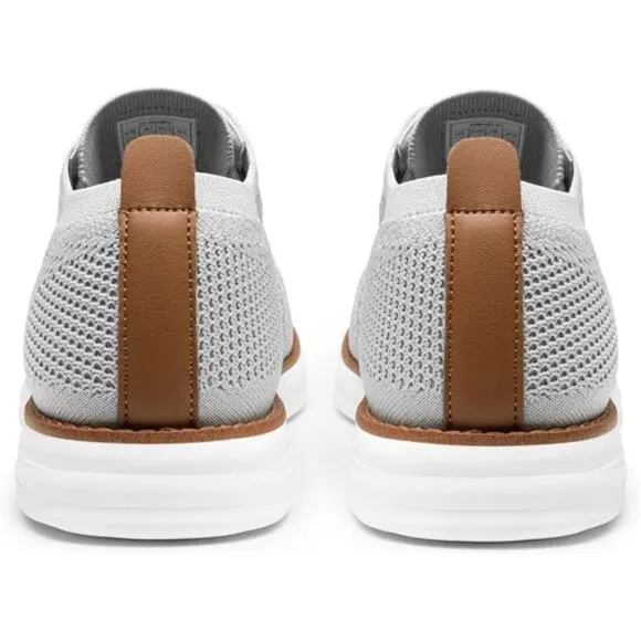 Men's Lightweight Knit Mesh Sneakers Breathable Lace-Up Casual Walking S…