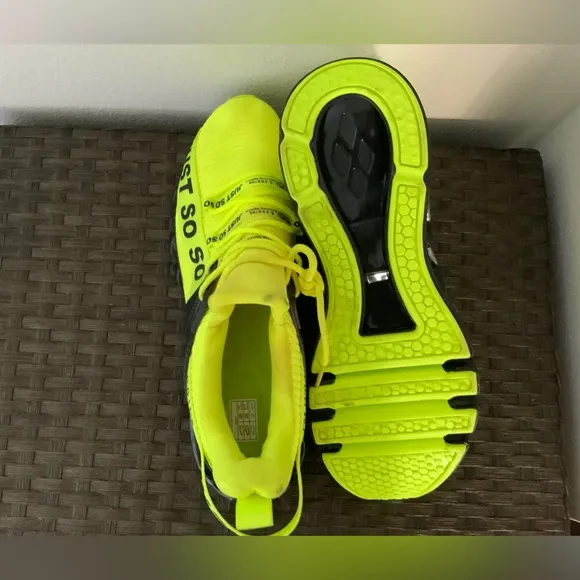 Mens Running Shoes Walking Non Slip Blade Type Sneakers