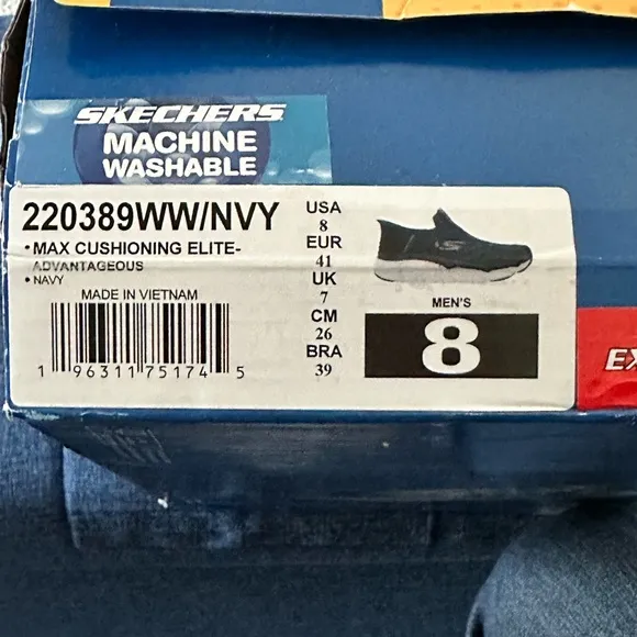 Men's Slip-ins™: Max Cushioning Sneakers  Advantageous - Size 8 Extra Wide - New
