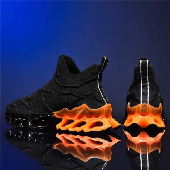Men's Slip on Loafers Walking Blade Sneakers Mesh Trail Running Casual Athletic