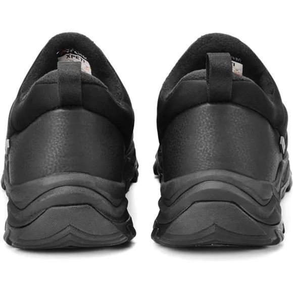 Men's Winter Snow Casual Slip-on Loafers, Black