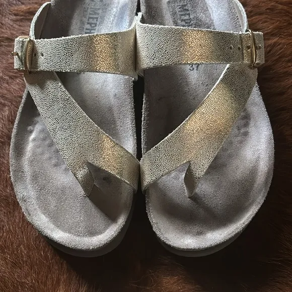 Mephisto Helen Leather Sandals Size 37 / Excellent