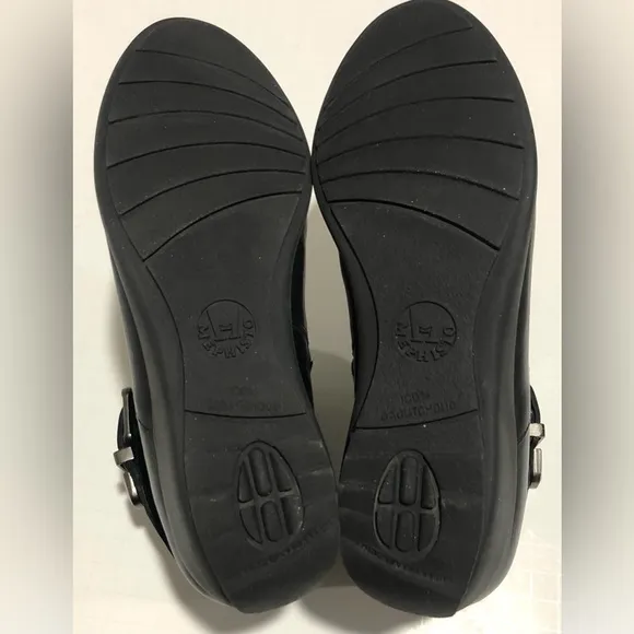Mephisto Stefania Black Leather Booties