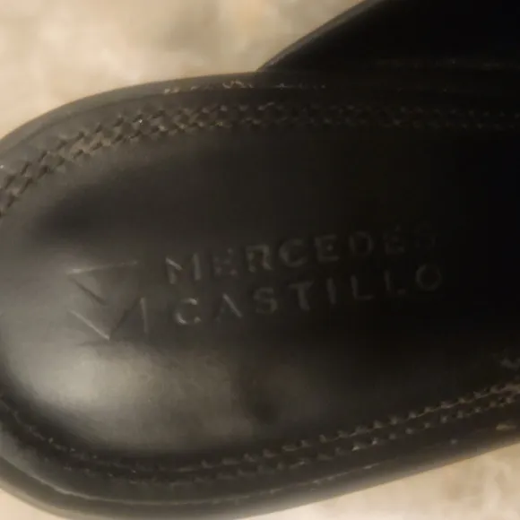 MERCEDES CASTILLO LEATHER SANDALS