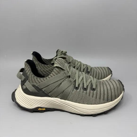 Merrell Embark Moc Knit Trail Hiker Green J067232 Vibram Shoes Women’s 7