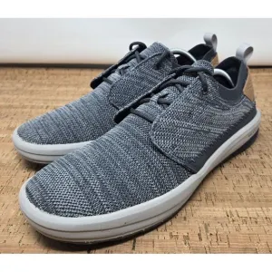 Merrell Gridway Moccasin Shoes‎ Mens 11.5 Knitted Lace Up Gray Vibram Sneakers