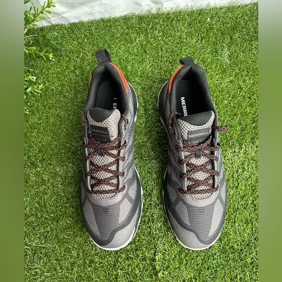 MERRELL MEN  Speed Eco$110.00 size 9.5 CHARCOAL/TANGERINE new ( store display)