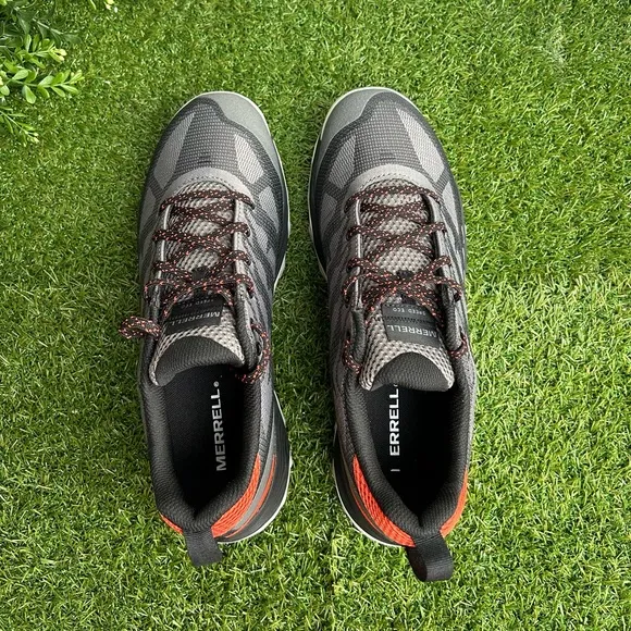 MERRELL MEN  Speed Eco$110.00 size 9.5 CHARCOAL/TANGERINE new ( store display)