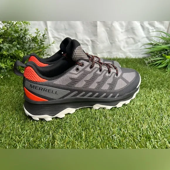MERRELL MEN  Speed Eco$110.00 size 9.5 CHARCOAL/TANGERINE new ( store display)