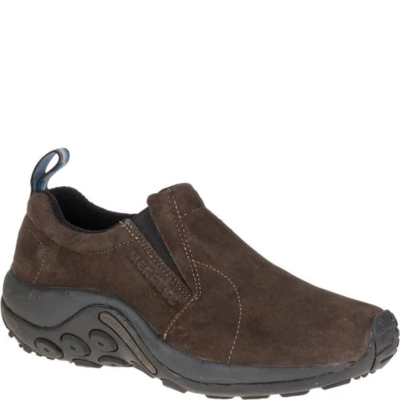 MERRELL MENS JUNGLE MOC LOAFERS SHOES, FUDGE, 10 US
