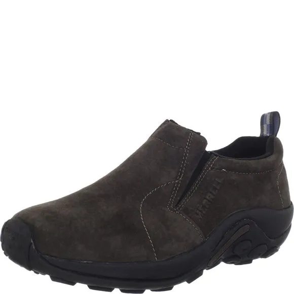 MERRELL MENS JUNGLE MOC LOAFERS SHOES, FUDGE, 10 US