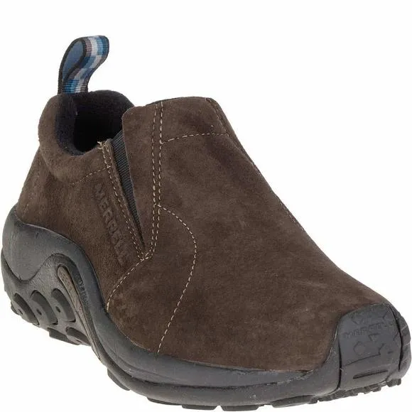 MERRELL MENS JUNGLE MOC LOAFERS SHOES, FUDGE, 10 US