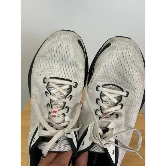 Merrell Men's Trail Running Sneakers White Black - Size 10