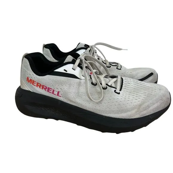 Merrell Men's Trail Running Sneakers White Black - Size 10