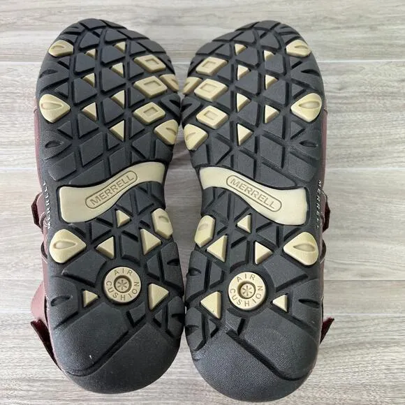 Merrell Sandspur Rose Convertible Sandals - Leather Sz 10