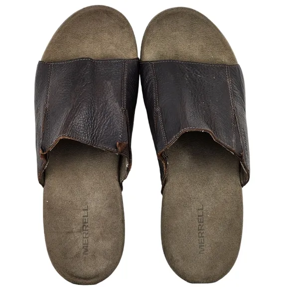 Merrell Sandspur Slide Leather Sandals