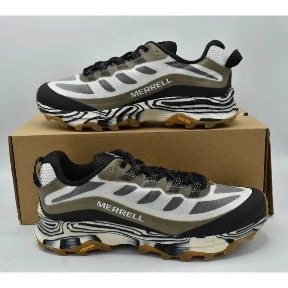 Merrell Women Size 9.5 MOAB Speed Solution Eco Dye Running Hiking Sneakers Shoes