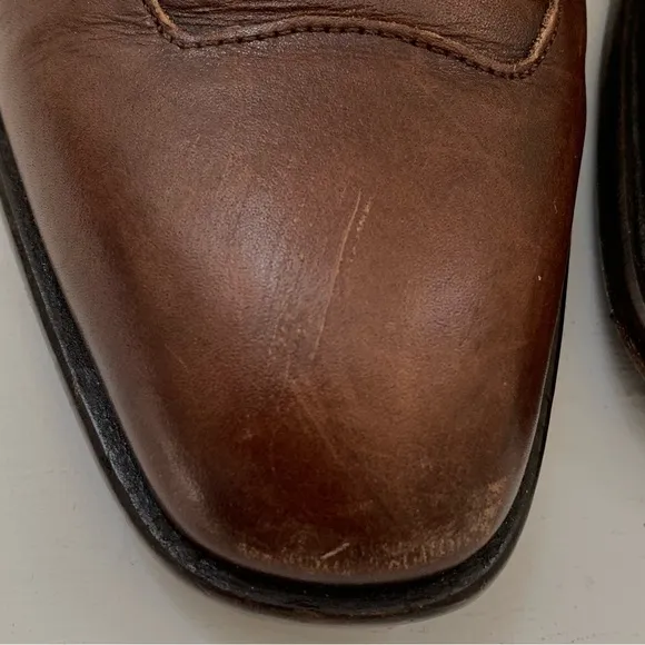Mezlan Taberna Mens  Dark Brown Double Monk Strap Zip Ankle Boots Size 7