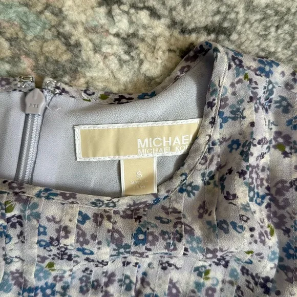 Michael Kors Floral Georgette Dress