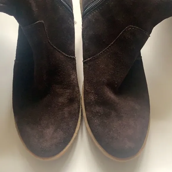 MICHAEL Kors Side Lace Up Detail Leather Boots