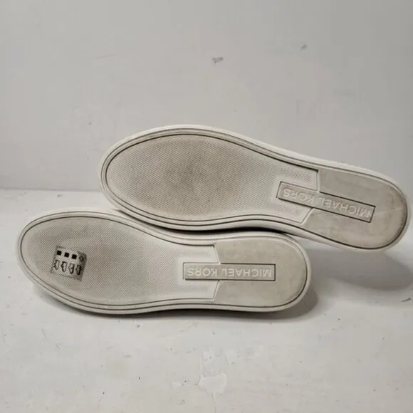 Michael Michael Kors Skyler Metallic Gold Slip-On Size 8.5M
