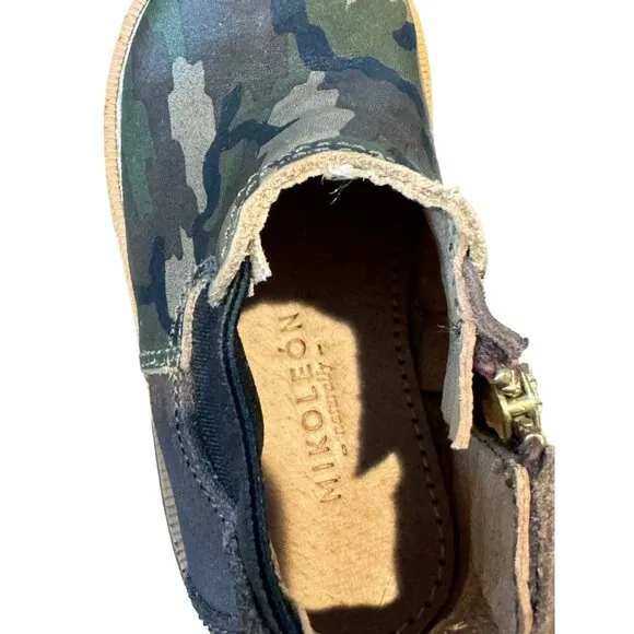 Mikoleon Chelsea Hawks Camo Boots sz 22