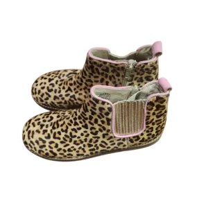 Mini Boden leopard Chelsea boots size 36 us 4
