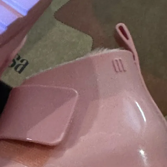Mini Melissa. Mini Melissa Girls Pink Chelsea Boots Kids