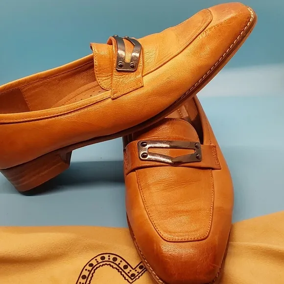 Mona Flying Women's Leather Penny Loafer‎