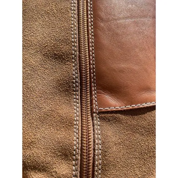 Mossimo Y2K Leather patchwork side zip boots ladies 7