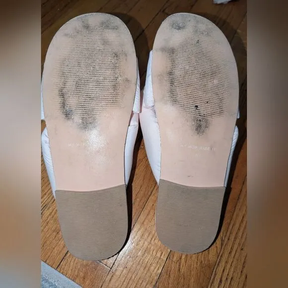 My Mum Made It Pink Padded Slippers Size EU 40 US 9 Womens Slides Knotted
