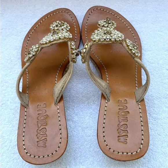Mystique Wedge Sandals - size 6