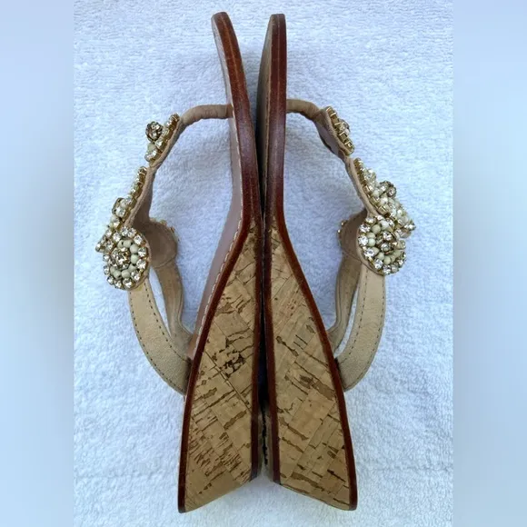 Mystique Wedge Sandals - size 6