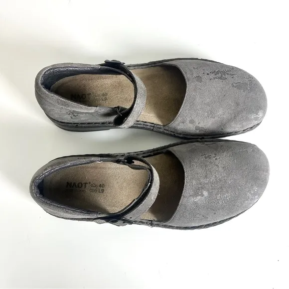 Naot ‘Catania’ Suede Mary Jane Flats