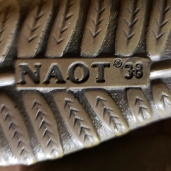 Naot Tane Leather Flats with Buckle Detail Slip on
