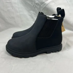 Native Kingston treklite jiffy black Chelsea boots Water Proof  Big Kids NWT