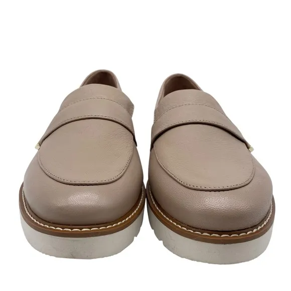 Naturalizer Womens Shoes Adiline Loafers Sz 11 Tan Leather Neutral Flat Comfort