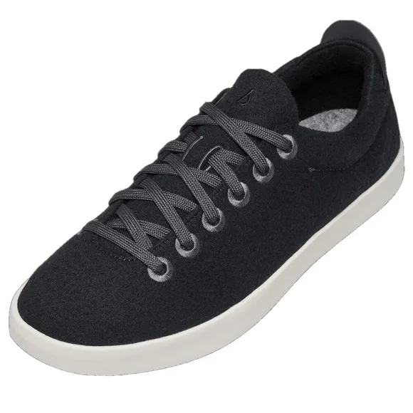NEW ALLBIRDS Men's Size 13 Wool Pipers Sneakers Black  Everyday Walking