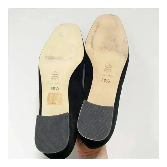 NEW Ann Mashburn Suede Buckle Shoe size EU38.5 or US8
