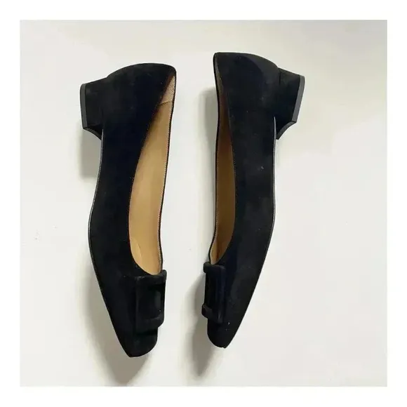 NEW Ann Mashburn Suede Buckle Shoe size EU38.5 or US8